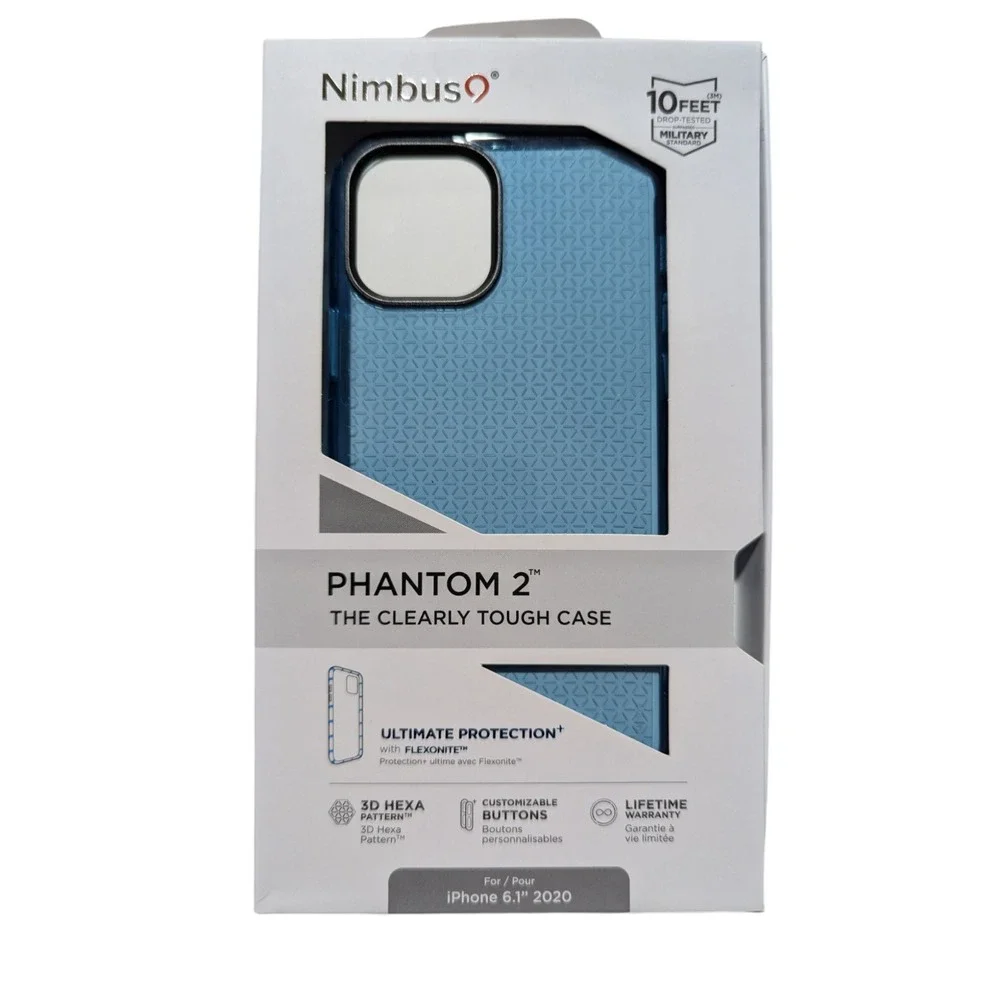 Nimbus9 Phantom 2 Series Case Apple iPhone 12 Pro / iPhone 12 Pacific Blue W1